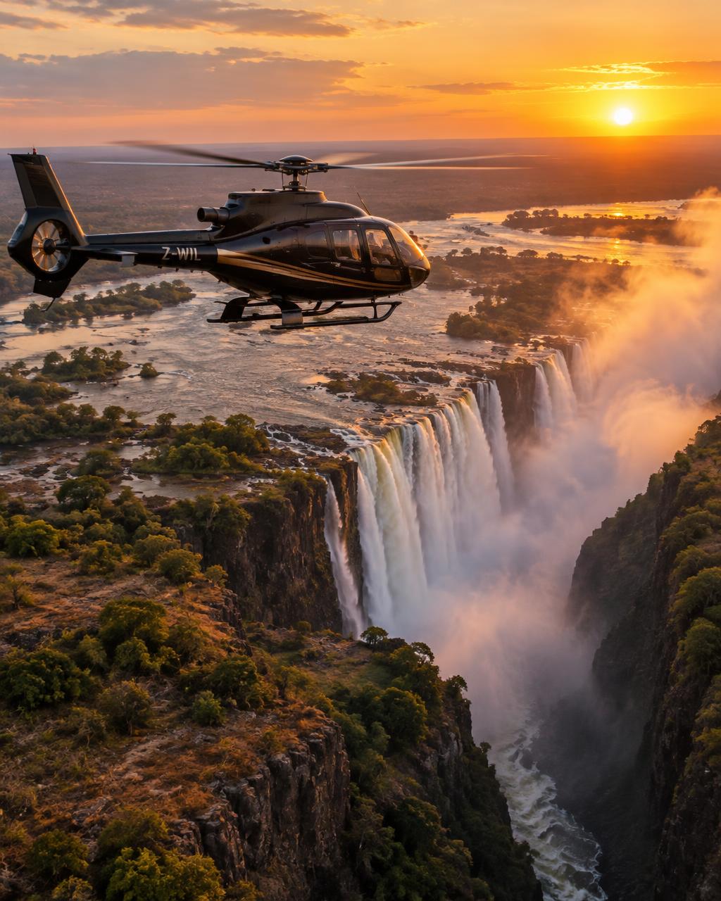 Victoria Falls Helicopter Tours