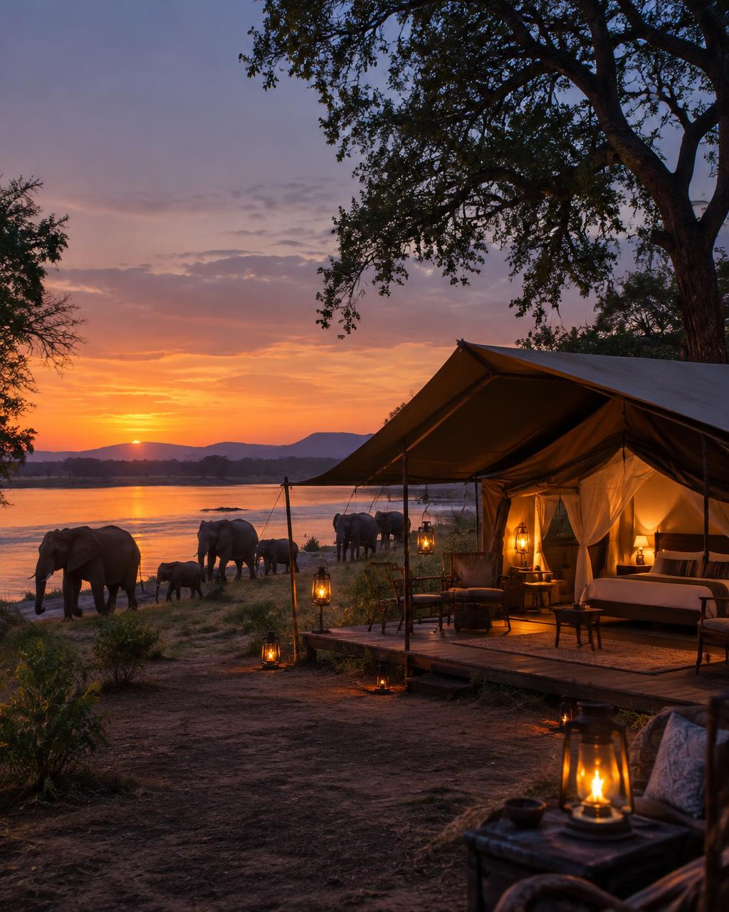 Mana Pools Luxury Glamping